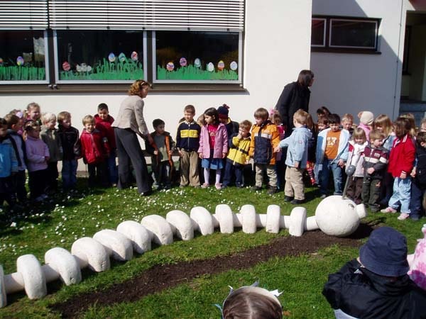 Kindergarten Steindeko zum spielen